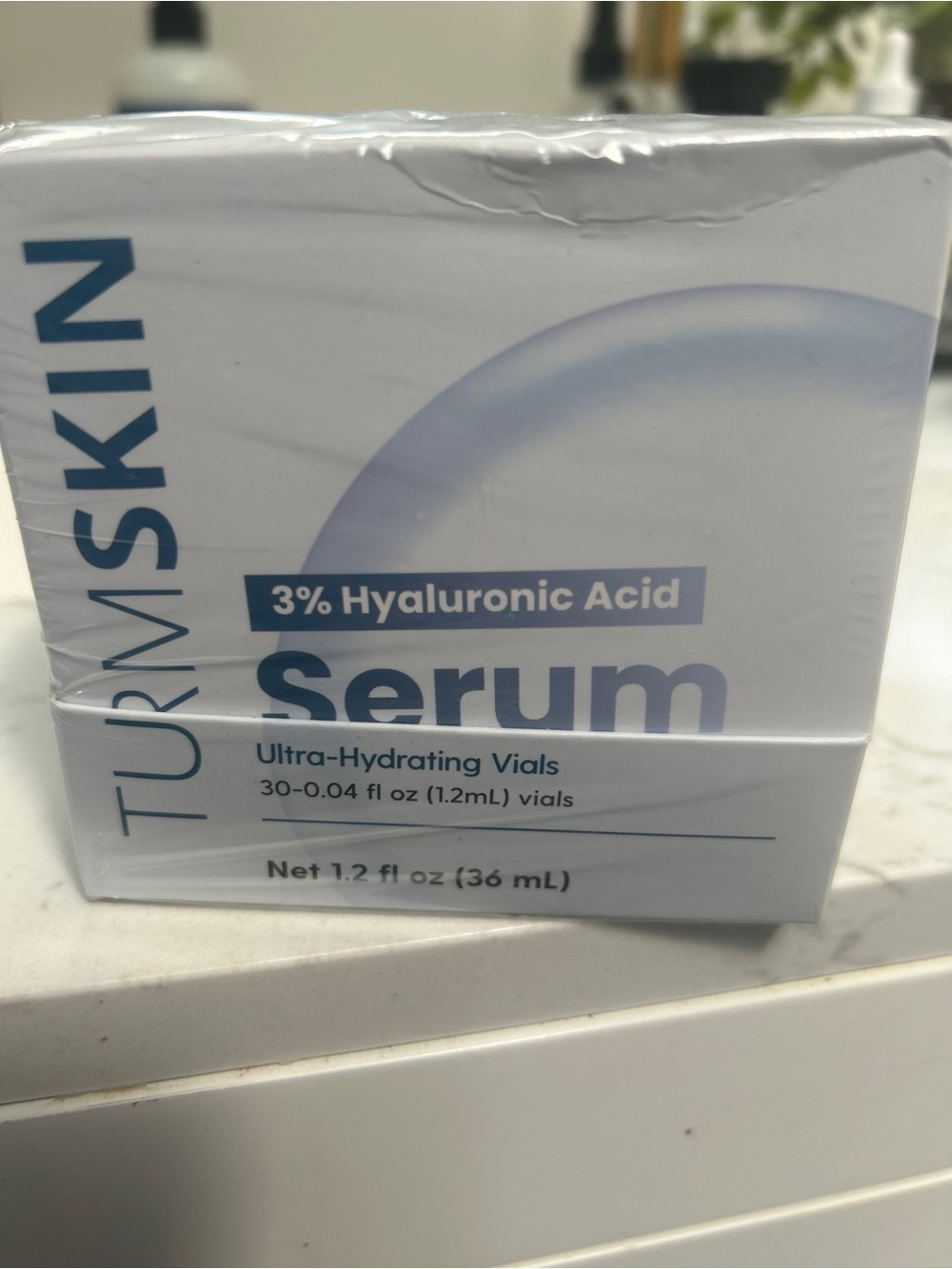 Turmskim 3% Hyaluronic Acid Ultra-Hydrating Vials- 30 count (new and sealed)